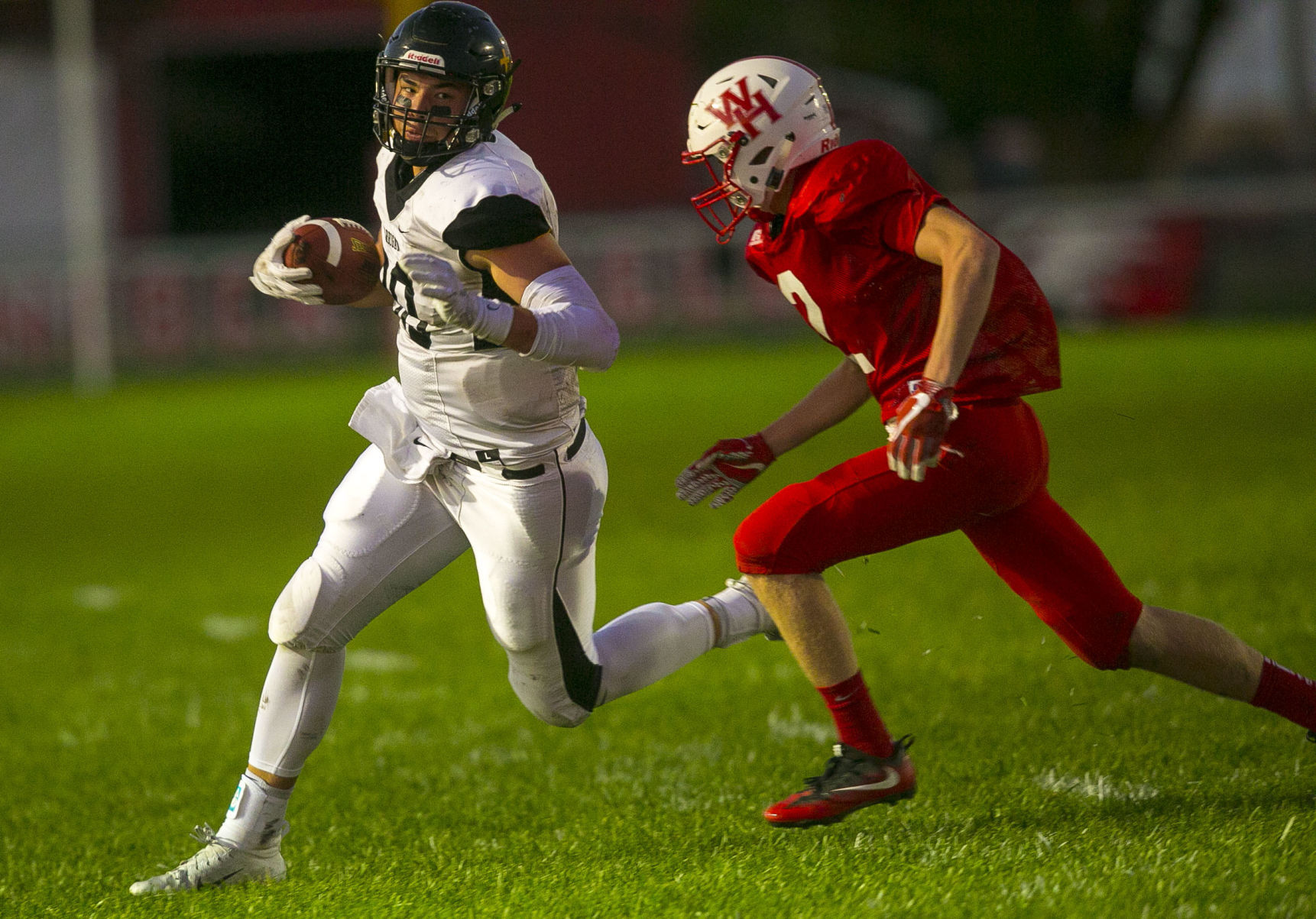 Fball Bishop Garrigan vs. West Hancock 2